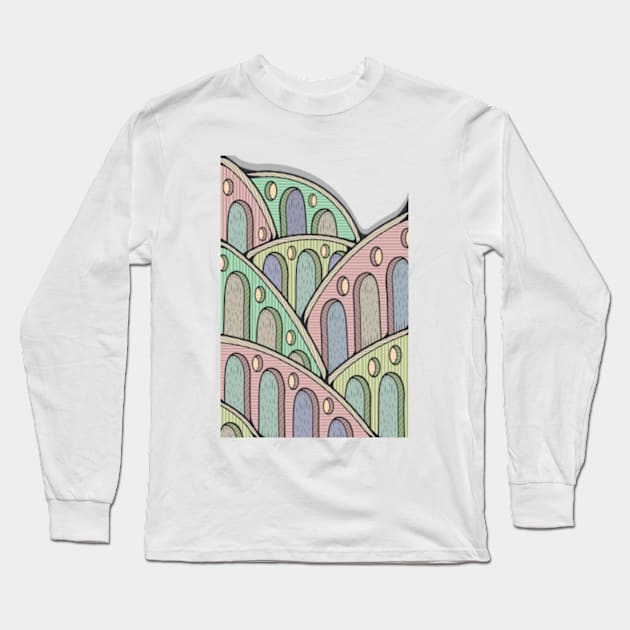 Lonely Home Long Sleeve T-Shirt by milhad